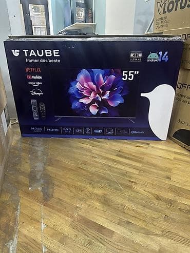 TAUBE 55" 4K Ultra HD Smart TV - Ekran: 55 düym, 4K Ultra HD - Smart