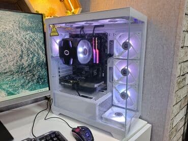 komputer pultu: ✅HP 24 monitor ✅Cpu i5 12ci nesil ( 12400F ) ✅Ram 32 Gb ✅Bandle — 7