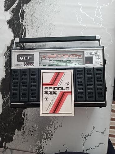 radio vef: Spidola 232 portativ radio qəbuledicisi - Model: Spidola 232 (VEF) - — 1