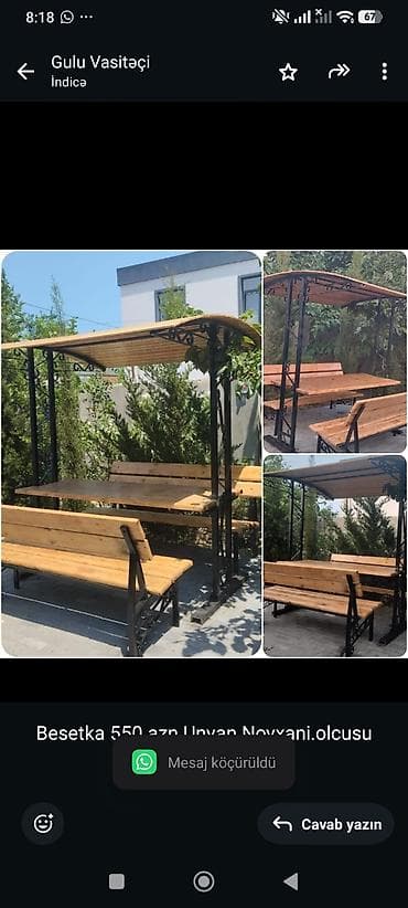 Мебель: Besetka 550 azn.Unvan Novxani.olcusu 180.(Gülü) — 1