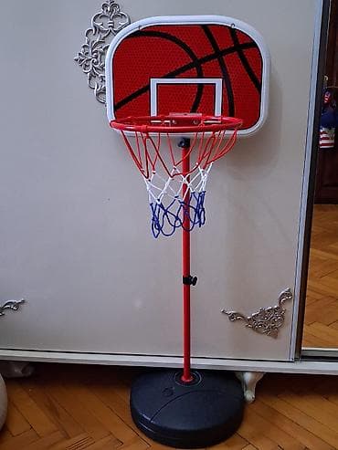 Velosipedlər: Uşaq üçün tənzimlənən basketbol dəsti - Dayanacaqlı mini basketbol — 1