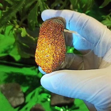 bakida hava saatliq: UV işığında Narıncı Parlayan Nadir Təbii Daş Satılır 💎 Yooperlite / — 3