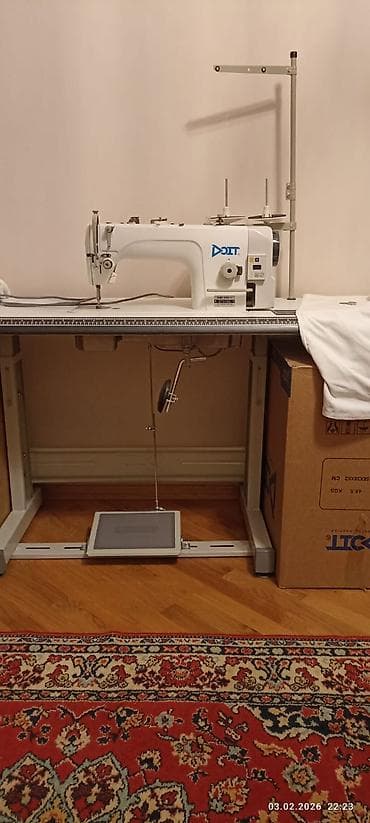 dərzi maşınları: Yenidi hec istifade olunmayib derzi ucun butun levazimatlari — 3
