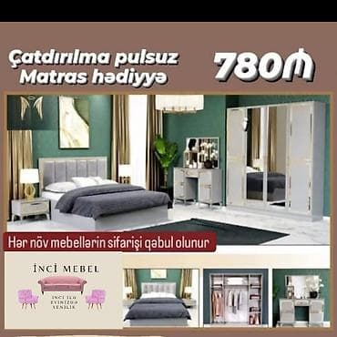 dolap azerbaycan: 2 təknəfərlik çarpayı, Tumba, 2 tumba, Dolab, Azərbaycan, Yeni — 1