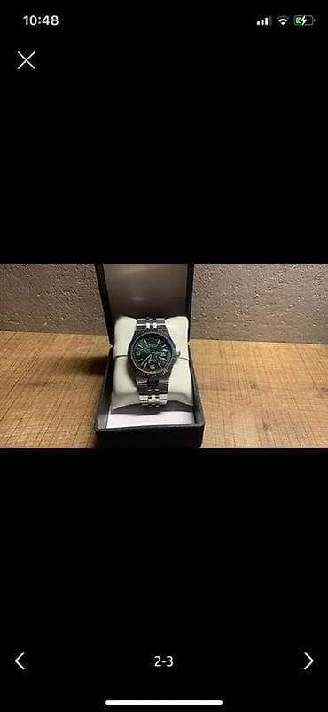 saat qutusu: Qol saatı, Rolex, rəng - Yaşıl — 2