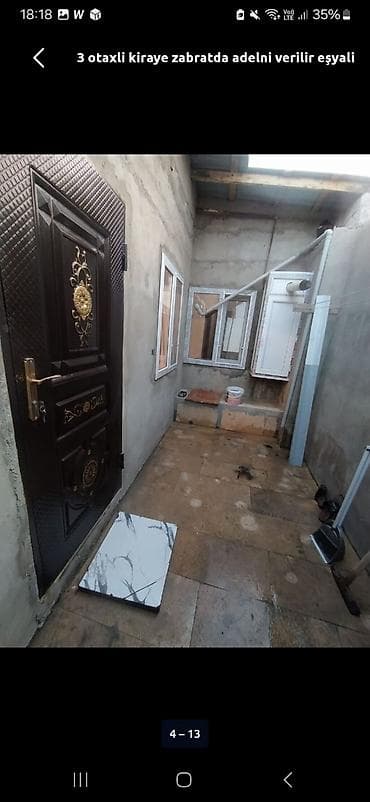 kirayə zabrat: 75 kv. m, 3 otaqlı, Kombi, Qaz, İşıq — 6