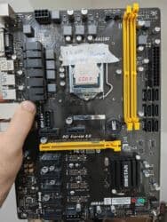 аксессуары для кальяна: Материнская плата MSI H61, Б/у — 13