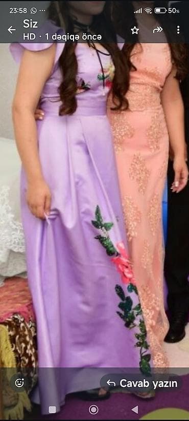 100 AZN-ə alınıb.2 dəfə geyilib.35 AZN.Maştağa