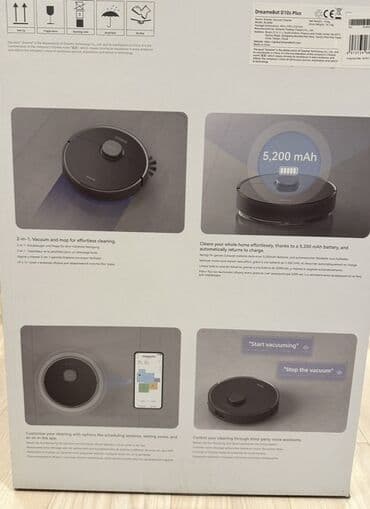 qulaq təmizləyən: DreameBot D10s Plus – Avto-boşaldılan robot tozsoran və mop Əsas — 2