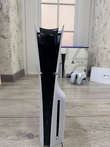 pleys: PlayStation 5 slim(Disk versiyası) – tam dəst iki pult şarj stendi — 3