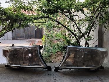 cruze diffuzer: Toyota Land Cruiser Prado 120 2010 üçün ön faralar komplekti - Sağ və — 1