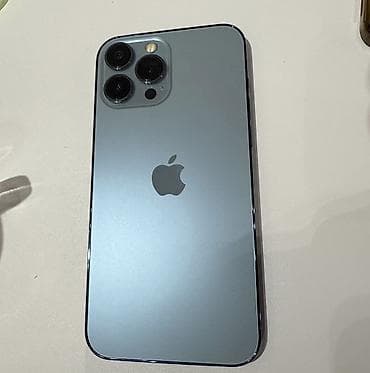 mini iphone x: IPhone 13 Pro Max, 256 GB, Mavi, Qırıq — 1