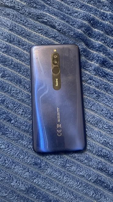 telefon ucun printer: Smartfon – ekranda damla tipli ön kamera çıxıntısı olan, maviyə çalan — 5