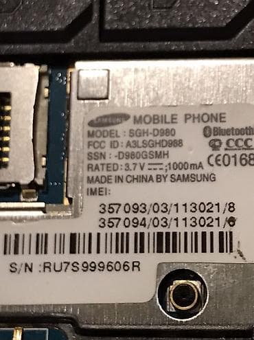 bluetooth qulaqlıq: Samsung D980 Duos, rəng - Qara, İki sim kartlı — 5