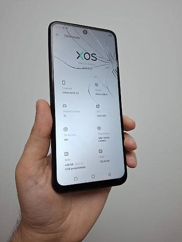 redmi ucuz telefon: Infinix Note 12i, 128 GB, rəng - Qara, Sensor — 2