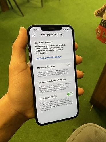 en ucuz airpods: IPhone 12 Pro Max, Pacific Blue, Face ID — 4