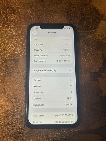 mini ipad 6: IPhone 11, 64 GB, Qara, Face ID — 2