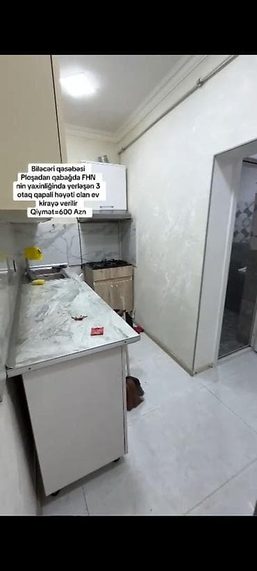 ev: 100 kv. m, 3 otaqlı, Telefon, İşıq, Kombi — 10
