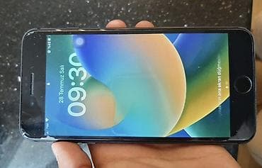 ayfon 7 barter: IPhone 8 Plus, Space Gray, Simsiz şarj — 9