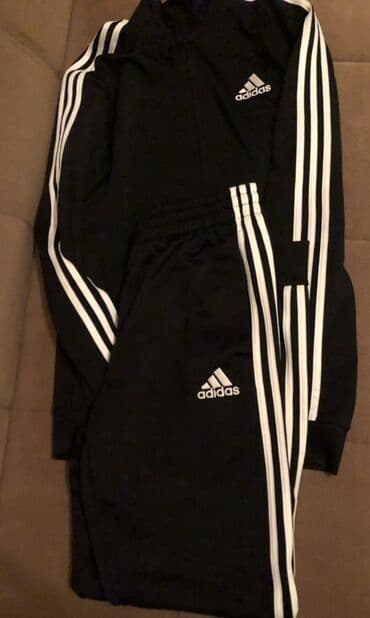 Köynəklər: İdman dəsti, Adidas, S, rəng - Qara — 1