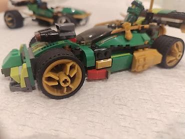 oyuncaq pişik: LEGO Ninjago temalı konstruksiya dəsti – yaşıl/qızılı rəng sxemində — 3