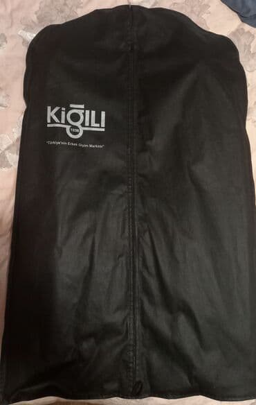 KİĞILI kişi kostyum dəsti - Brend: Kiğılı (üzərində loqo və qoruyucu