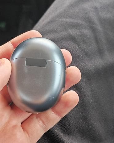 Qulaqcıqlar: Simsiz qulaqcıq (TWS), gümüşü rəng. Salam. Huawei firmasinin qulaq — 3