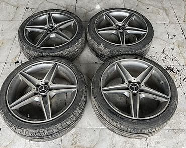 Mercedes-Benz orijinal 5-şüalı yüngül lehimli disk və şin dəsti