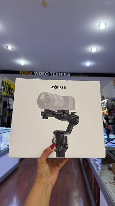DJI RS 5 kamera stabilizatoru - 3 oxlu motorlu gimbal – foto və video lalafo.az -da DJI RS 5 kamera stabilizatoru - 3 oxlu motorlu gimbal – foto və video