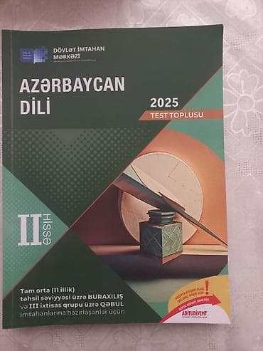 Azərbaycan dili Testlər 11-ci sinif, DİM, 2-ci hissə, 2024 il lalafo.az -da Azərbaycan dili Testlər 11-ci sinif, DİM, 2-ci hissə, 2024 il