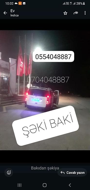 plastik qapi gence: Minivan, Şəki - — 1