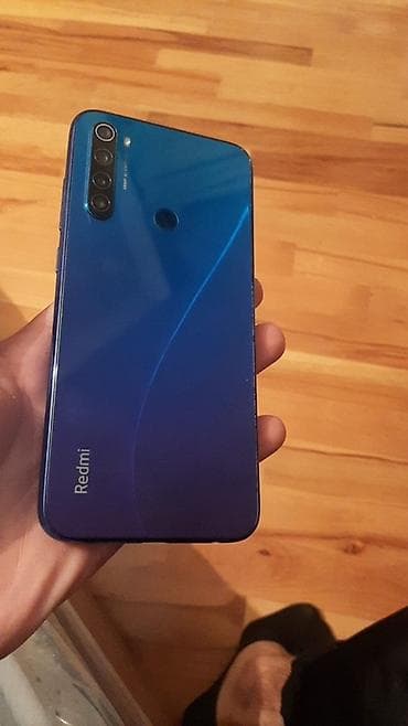 Redmi Note 8, 64 GB, rəng - Göy, Sensor, Barmaq izi, Face ID