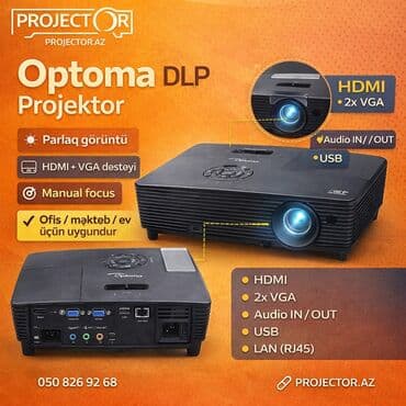 İşlənmiş Proyektor Ödənişli çatdırılma
