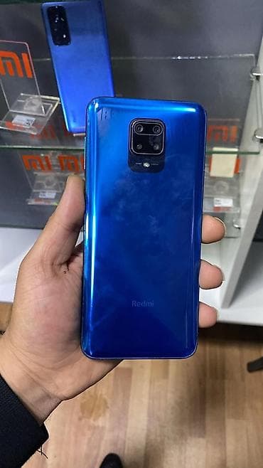 jinga telefonlari: Redmi Note 9S, 64 GB, rəng - Mavi, Barmaq izi — 2