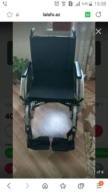 Nitril əlcəklər: Elil arabasi ottobock salafanda teze istifadə edilməyib Heç bir — 4