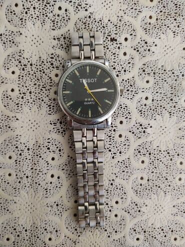купить мужские часы в баку: İşlənmiş, Qol saatı, Tissot, rəng - Ağ — 1