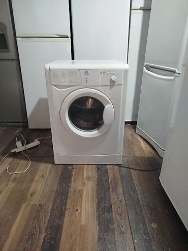 Стиральная машина Indesit, 6 кг, Б/у, Автомат, Есть сушка, Бесплатная доставка