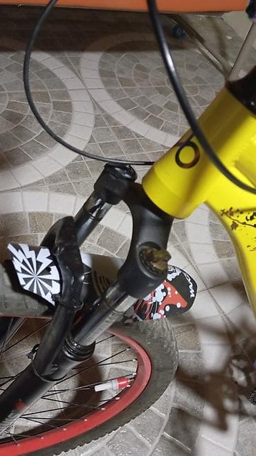 Dağ velosipedləri: GTR-359 dağ velosipedi - Çərçivə: GTR-359, alüminium, sarı-qırmızı — 5