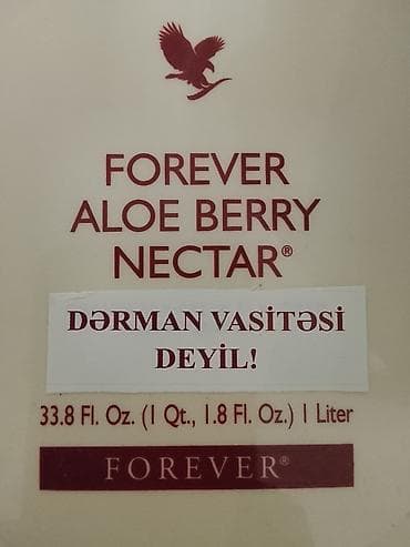 FOREVER qida əlavələri və içkiləri – orijinal məhsullar toplusu - — 1