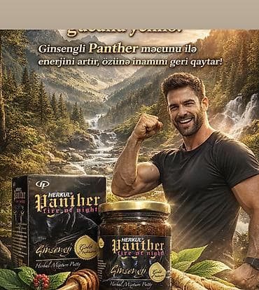 limfa drenaj aparati: Məhsul: Herkul Panther “Fire of Night” – Ginsengli Bitki Qarışığı — 1