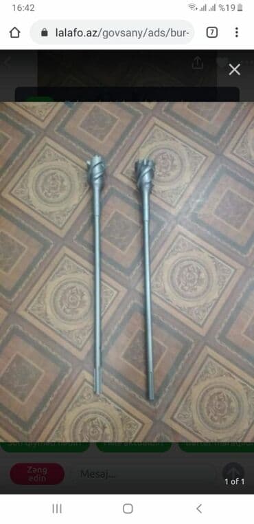 rakovina azerbaycan dilinde: Sverlo bur yeni keyfiyyətli argenal 55 MM — 1