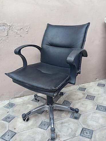 İşlənmiş, Təkərli, Qolları tənzimlənir, Dəri — 1