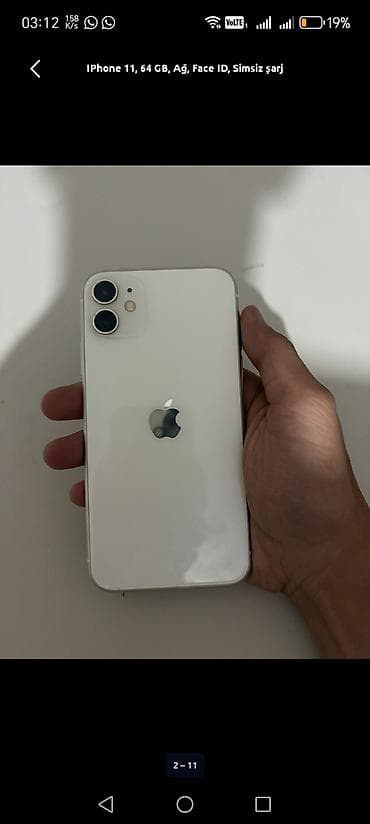 IPhone 11, 128 GB, Ağ