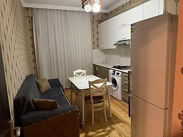 kiraye gunluk evler: 1 otaqlı mənzil – tam mebelli və texnikalı Planlaşdırma: - Yataq — 4