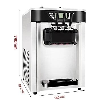https:promo.bizon.az: Dondurma aparatı Goshen 3 rəngli Yumşaq Dondurma Maşını ✅️ Stolüstü — 4