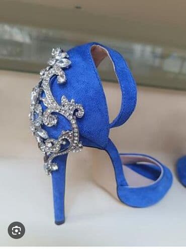 yeni lifcikler: Tuflilər, Ölçü: 38, rəng - Mavi, Yeni — 2