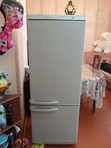 İşlənmiş 2 qapılı Soyuducu Satılır, rəng - Boz — 1