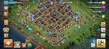 Clash of Clans hesabı – yüksək inkişaflı əsas kənd və Tikinti Bazası — 1