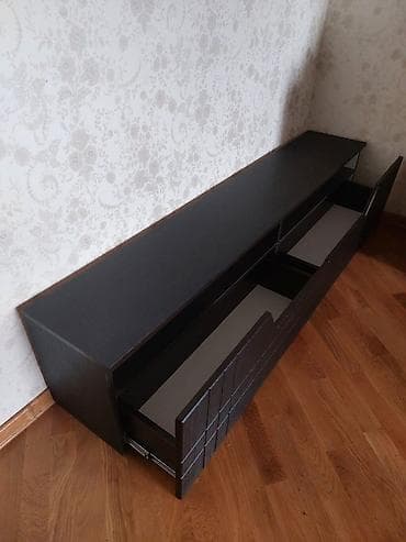 gencede mebel: Yeni, Düz TV altlığı, Polkalı, Taxtalı — 4