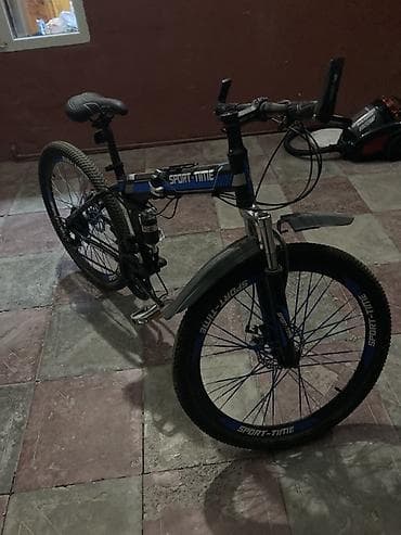 velosiped teker: Sport-Time dağ velosipedi - Korpus: qatlanan gövdə, alüminium — 1